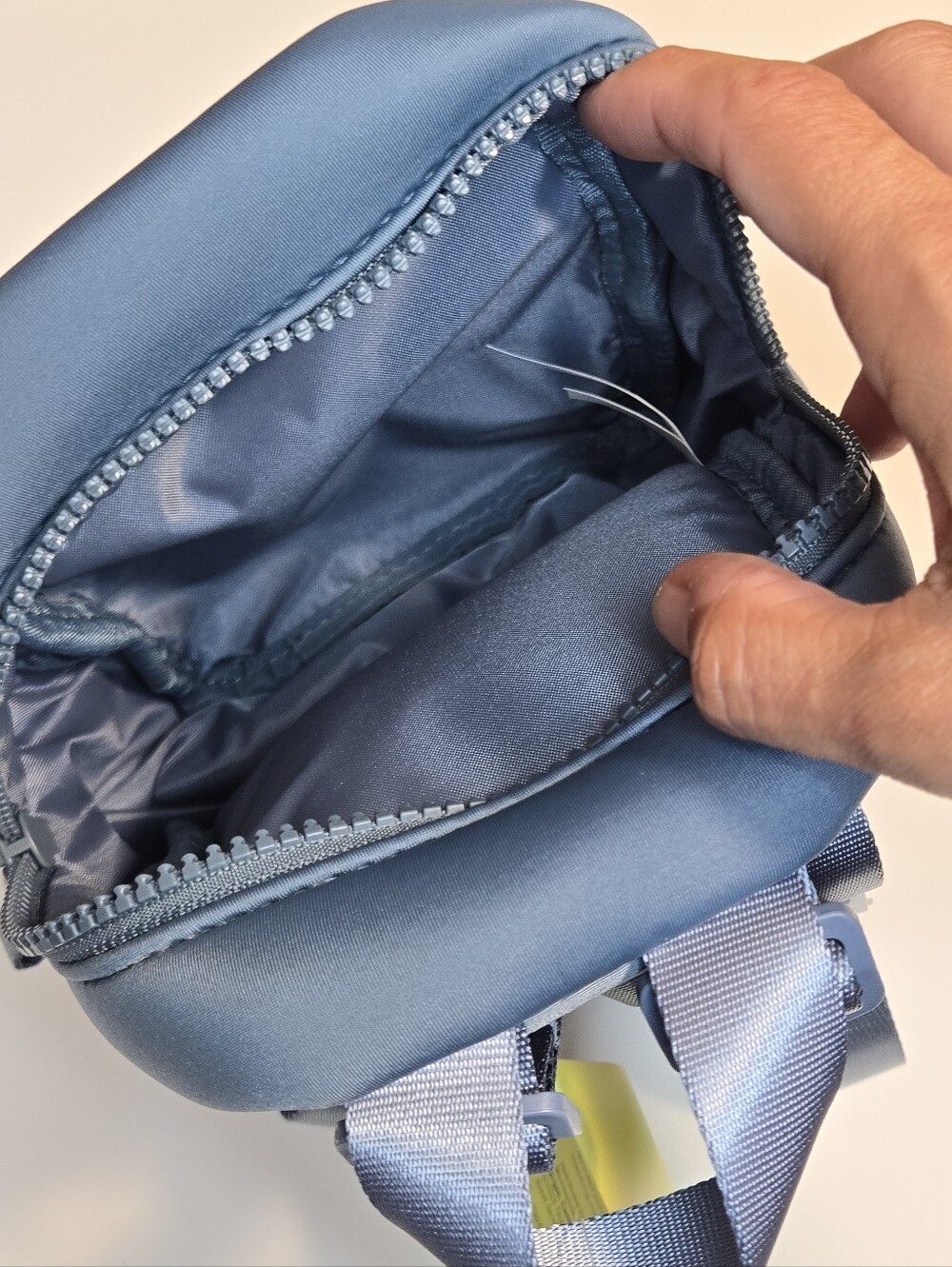 All in Motion Neoprene Blue Mini Backpack Water-Repellent NWT - Picture 6 of 12